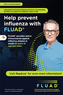 Brochure cover for FLUAD Patient Information