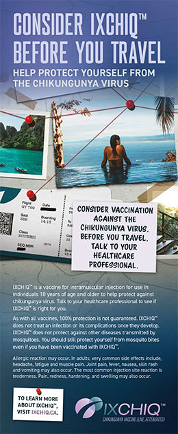 Brochure cover for IXCHIQ