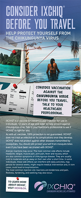 Brochure cover for IXCHIQ