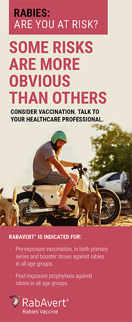 Brochure cover for rabies: are you at risk?