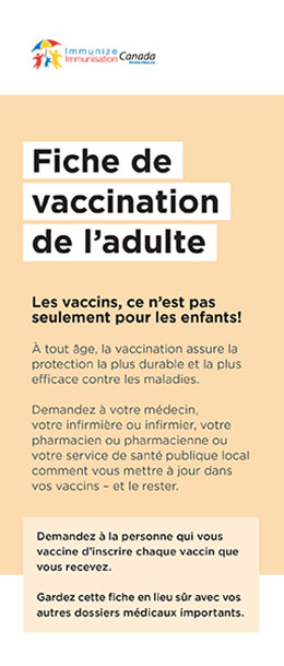 Votre vaccination est-elle à jour?