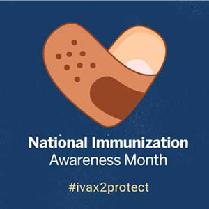 National Immunization Awareness Month Banner