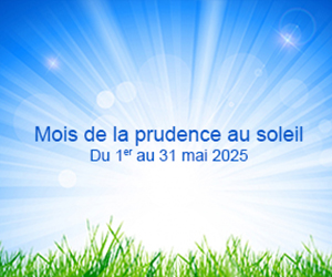 Mois de la prudence au soleil Banner