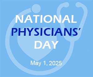 National Physicians' Day Banner